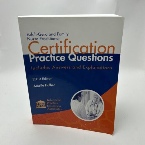Primary image for Adult-Gero and Family Nurse Practitioner Certification Practice Questions 2013