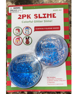 2Pk Slime Kit With Figurine Inside - £6.22 GBP