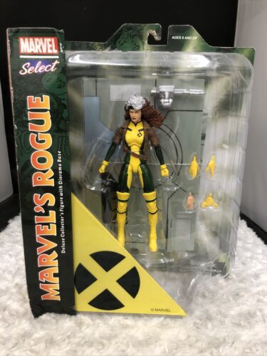 New 2018 Marvel’s Rogue X-Men Diamond Select Deluxe Collectors Ed. Box Damaged - £47.39 GBP