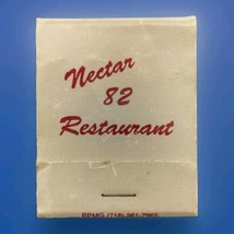 Nectar 82 Restaurant Vintage Matches Matchbook Madison Ave NY NYC New Yo... - $11.95