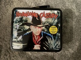 Metal Lunchbox &quot;Hopalong Cassidy&quot; Retro Reproduction 2008 - £23.68 GBP