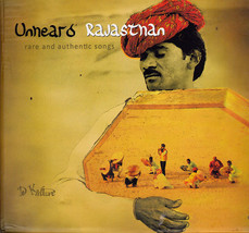 Unheard Rajasthan - Rare And Authentic Songs [Audio CD] Various Artists - $29.99