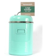One Kamenstein 2 L Large Canister Teal 5.4 In X 8.9 In Hand Wash With Da... - $29.99