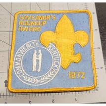 1972 Governor&#39;s Roundup Award Commonwealth Kentucky Patch - Boy Scouts - £7.41 GBP