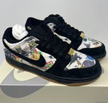 Nike SB Dunk Low Supreme Rammellzee Skate Shoes FD8778-001 Size 7.5 - £271.01 GBP