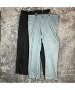 AG Adriano Goldschmied Everett Graduate Jeans Mens 36x32 Bundle Lot of 2 - £25.22 GBP