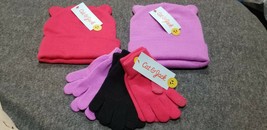 Cat &amp; jack hats and gloves one size n - $15.00