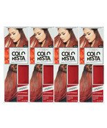 4 PK Loreal Colorista Semi Permanent Temporary Hair Color #TANGERINE40 (... - $46.11 CAD