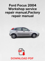 Ford Focus 2004 Workshop service repair manual,Factory repair manual,OEM - €12,96 EUR