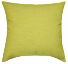Sunbrella Cast Citron Indoor/Outdoor Solid Pillow - $28.66+