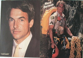 MARK HARMON ~ 20 Color and B&amp;W Clippings, Articles, PIN-UPS from 1979-1986 - £6.58 GBP