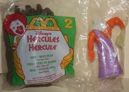 1997 McDonalds Disney&#39;s Hercules #2 Zeus &amp; Rock Titan in Package - £3.09 GBP