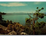Panorama View of Lake Tahoe California CA UNP Chrome Postcard O19 - £3.17 GBP