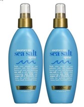 2 Bottles OGX Moroccan Sea Salt Spray Kelp Argan Oil Of Morocco 6 Oz. HTF NEW! - £39.30 GBP