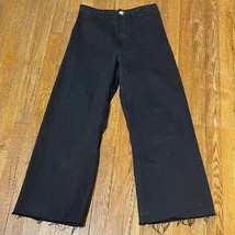 stradivarius black stretchy culottes marine jeans Size 6 US - £31.34 GBP