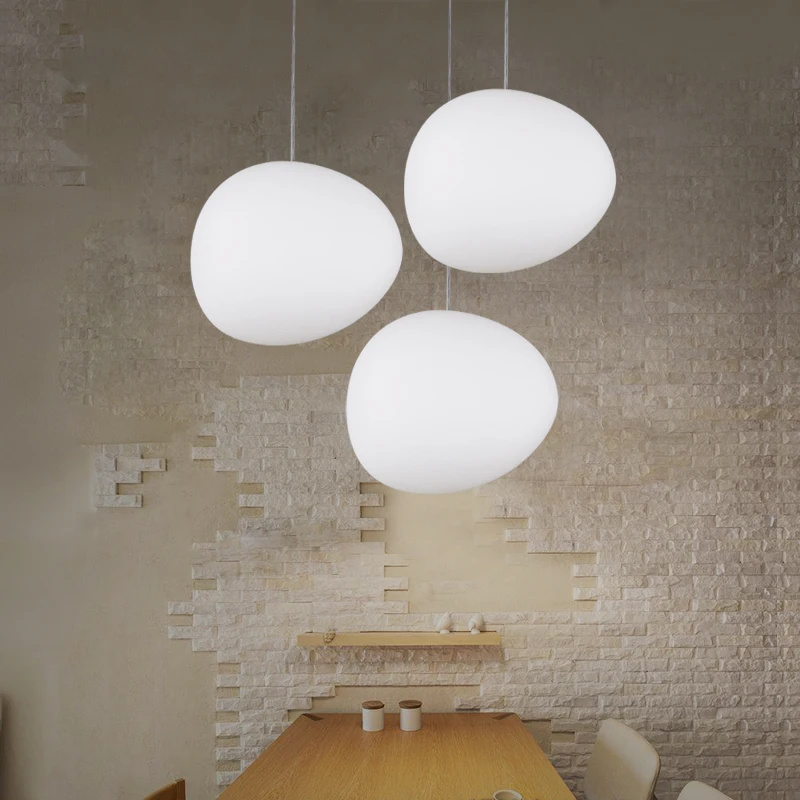 Lustre Led  Pendant Lights LED Luminaire Suspendu Round Globe Gl Hanglam... - £197.01 GBP