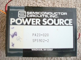 Semiconductor Power Source w/ Datel MS-7 Base Plate Model# PA23-020 SP59... - $1,043.83 MXN