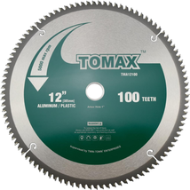 12-Inch 100 Tooth TCG Aluminum and Non-Ferrous Metal Saw Blade with 1-In... - £25.22 GBP+
