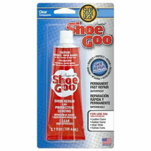Shoe Goo REPAIR SHOE CLEAR 3.7OZ Permanent Fast Repair - £11.62 GBP