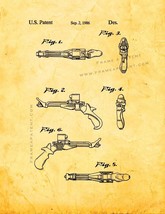 Star Trek Klingon hand weapon Patent Print - Golden Look - £6.34 GBP+