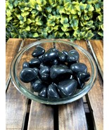 Black Tourmaline Tumbled|100GR |5-6Pc| |2.5-3 cm|Healing Tumbled Stones - €42,96 EUR