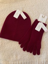 Rachel Ashwell Mulberry Baby Cable Merino Hat and Glove Set - New with Tags - £35.92 GBP