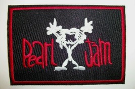 Pearl Jam~Eddie Vetter~Grunge Rock~Embroidered PATCH~3 3/4&quot; x 2 5/8&quot;~Iro... - £3.41 GBP