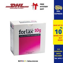 10 Boxes Forlax Powder [10g x 20&#39;s] For Constipation Relief - NEW STOCK - £163.78 GBP