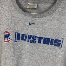 VTG  Nike T Shirt Chicago Cubs Team Logo Men’s Large MLB Baseball - $17.00