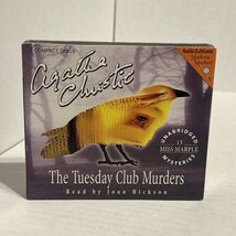 The Tuesday Club Murders Audiobook CDs By Agatha Christie Miss Marple Un... - $44.50