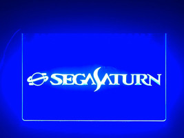 Sega Saturn Neon Light Sign hang sign wall home decor game room   - £20.43 GBP+