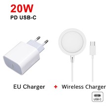 Fast Magnetic Wireless Charger For iPhone PD 20W Charger For iPhone 14 13 12 11  - £15.77 GBP