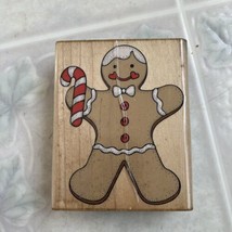 Rubber Stampede Big Gingerbread Christmas Rubber Stamp A1053F - £10.85 GBP