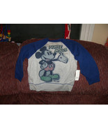 Disney Store Mickey Mouse Gray/Blue Sweatshirt Size 2/3 Boy&#39;s NEW  LAST ONE - $28.40 CAD