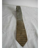 Vintage Gentleman of Distinction 1940s / 1950s Black Grey Slim Necktie Tie - $368.20 MXN