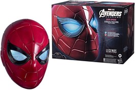 Marvel Legends Series Spider-Man Iron Spider Electronic Helmet - £108.24 GBP