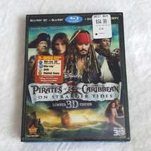 Pirates of the Caribbean : On Stranger Tides 3D - 5-Disc Blu-ray DVD Like NEW - £15.15 GBP