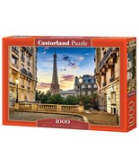 1000 Piece Jigsaw Puzzle, Walk in Paris at Sunset, Puzzle of France, cityscape, - $32.96