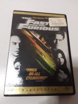 The Fast And The Furious DVD Vin Diesel Paul Walker - £1.55 GBP