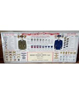 WW2 Blotter US Army Navy Uniform Identification Madlers Insurance Hilber... - $18.99