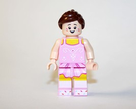 MV Ballet Dancer pink dress girl ballerina Minifigure US Shipping Warehouse - £5.77 GBP