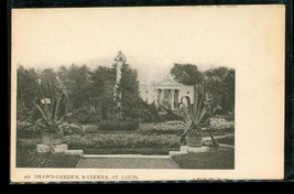 Vintage Souvenir Postcard Shaw&#39;s Garden Materna St Louis Missouri UDB - $12.86