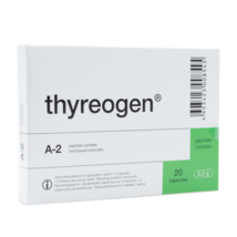 A-2 Thyreogen - Khavinson natural thyroid peptide 20 capsules - $55.00