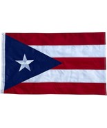 3x5 Embroidered Sewn Puerto Rico Rican Double Sided Nylon Flag Embroider... - $22.50