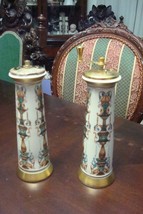 Lenox porcelain salt shaker and pepper mill, colorful, LIDO pattern ^^ - $543.11 MXN