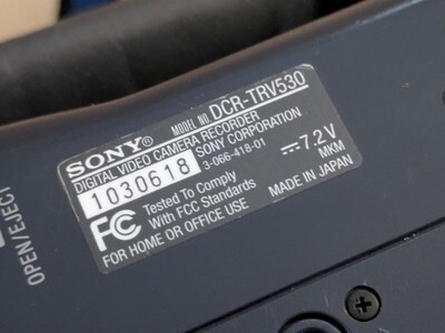 Sony Handycam DCR-TRV530 Digitale 8 Camcorder Trasferimento Nightshot 25x Lavoro Item image 9
