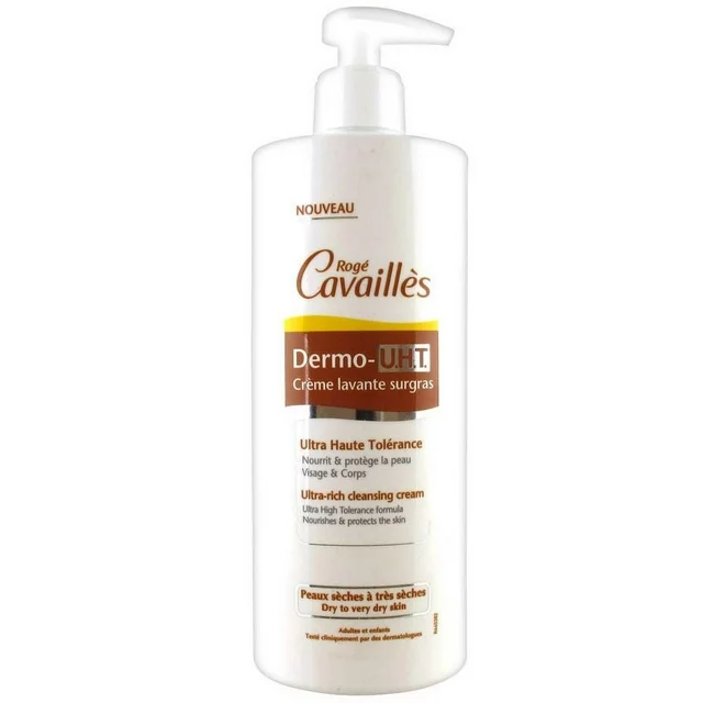 Roge Cavailles Dermo U.H.T Ultra Rich Cleansing Cream 500ml - $786.66 MXN