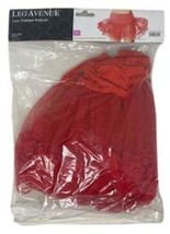 Lace Trimmed Petticoat Accessory - Red - One Size - Halloween - Cosplay - £10.91 GBP