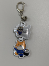 Dog Traffic Safety Shiba Police Motorcycle Keychain - £19.71 GBP