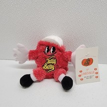 Jelly Belly Chenille Mr. Jelly Belly Red Bean Bag Plush Stuffed Toy Keyc... - $164.56 MXN